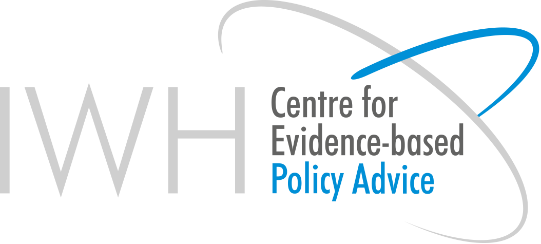Logo of the IWH Centre for Evidence-based Policy Consulting
